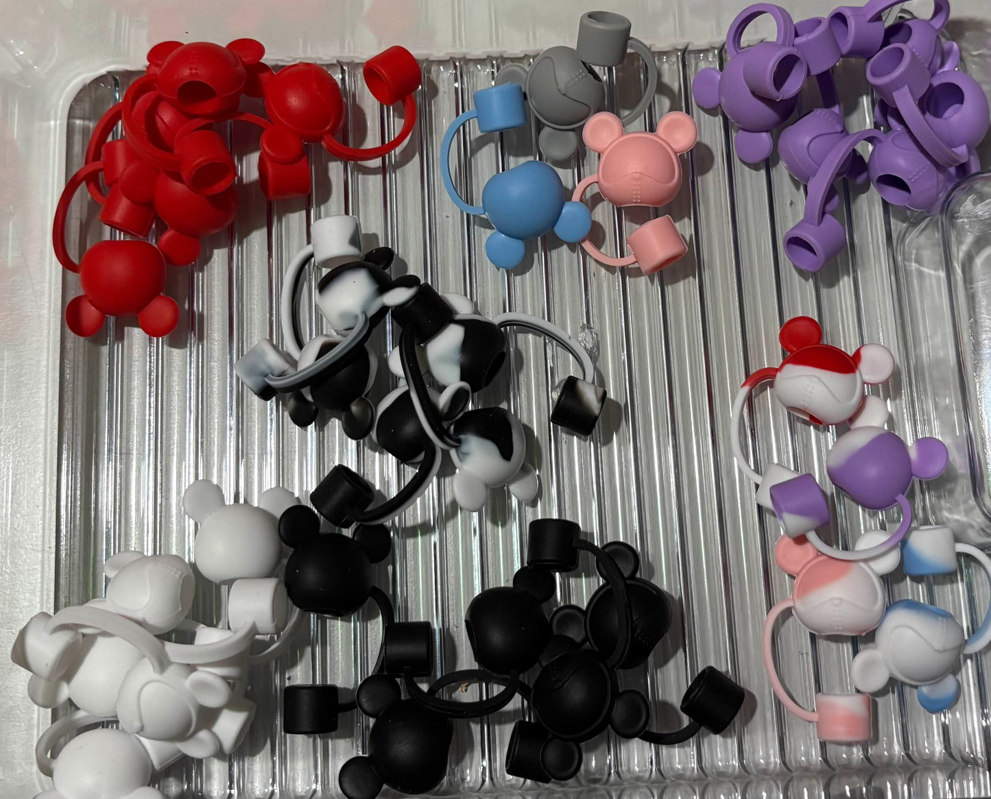 Straw Toppers - Mickey Heads