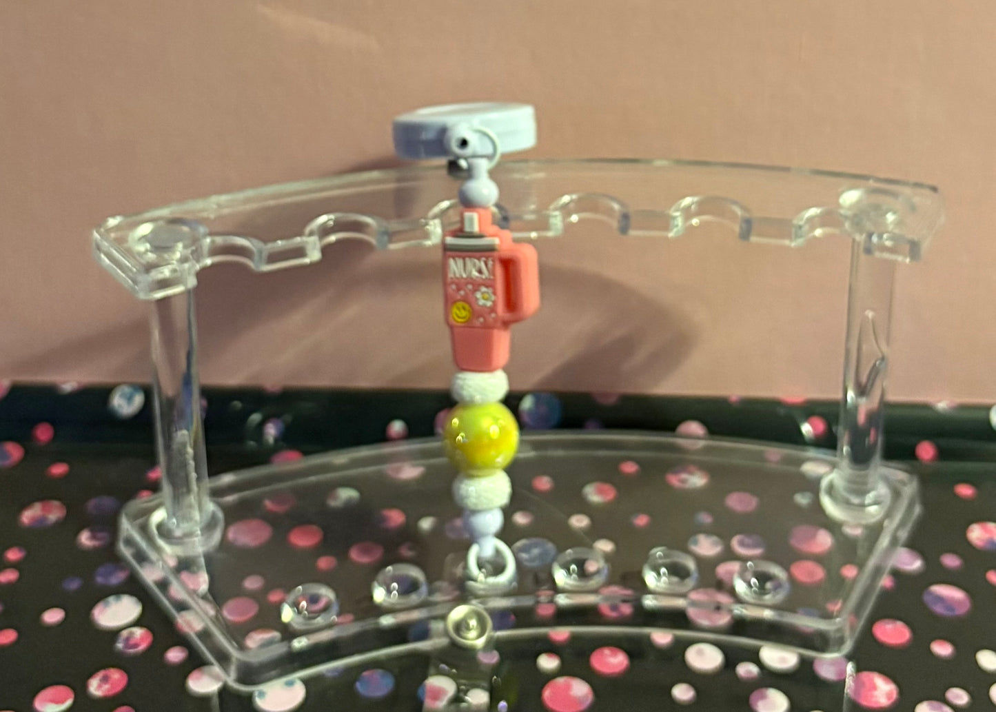 Custom Beaded Badge Reels