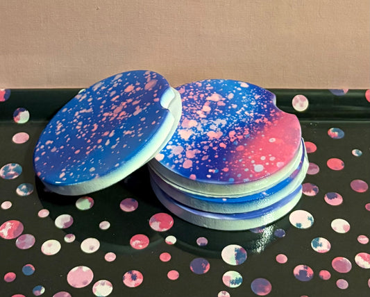 Ceramic Car Coasters
