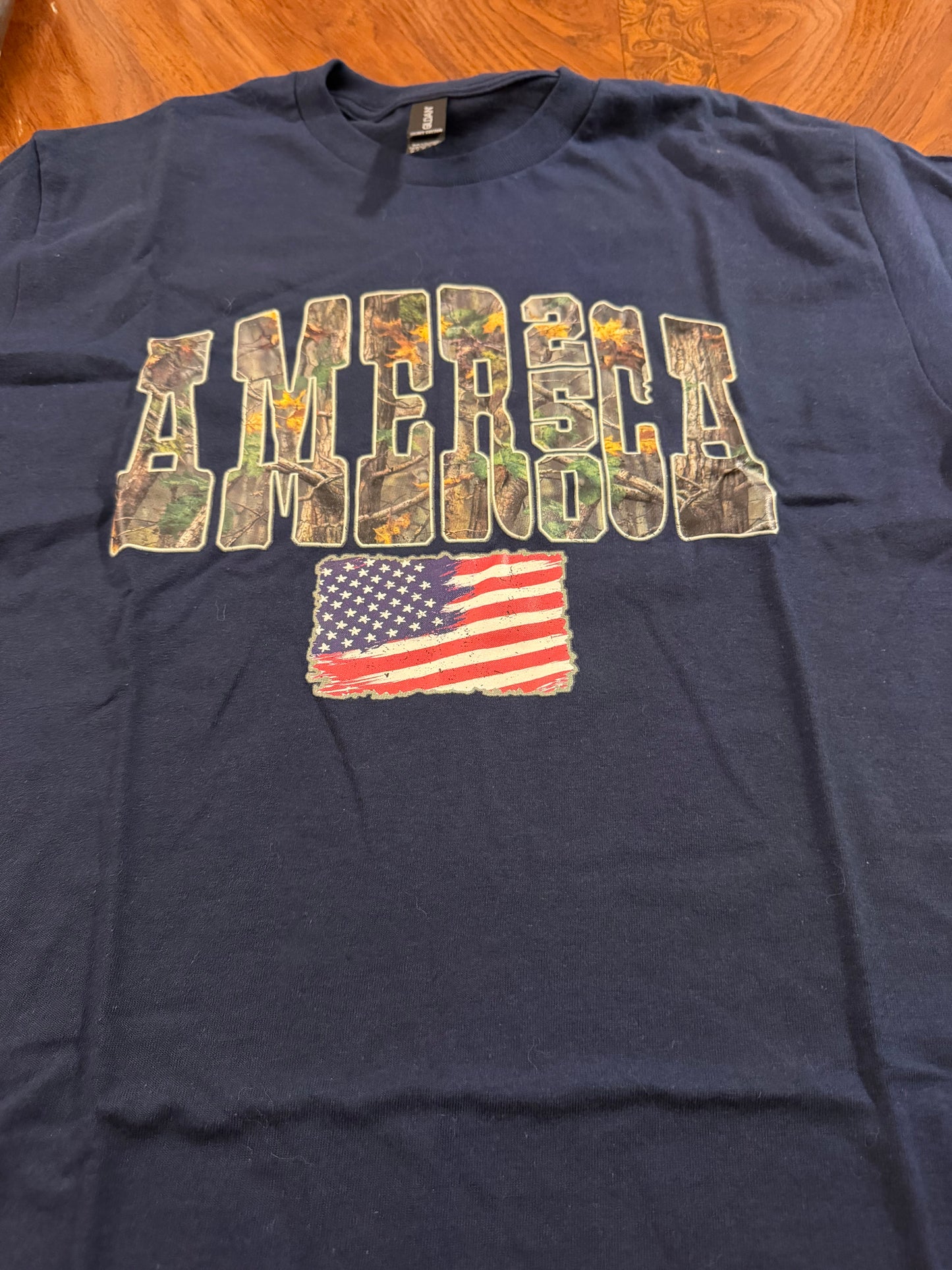 Pre Made Camo America 250 T-shirt (Adult Md)