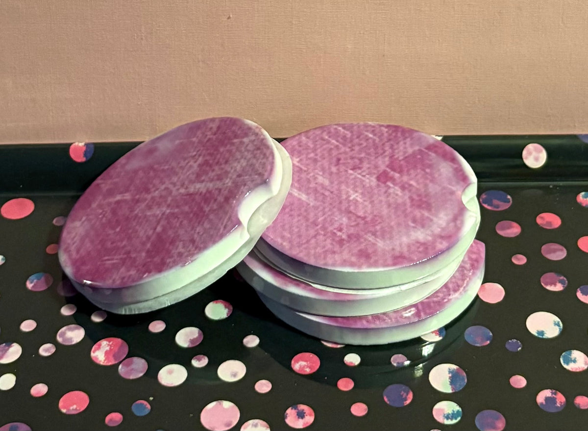 Ceramic Car Coasters