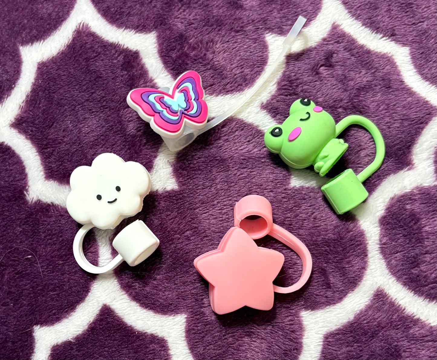 Various Straw Toppers