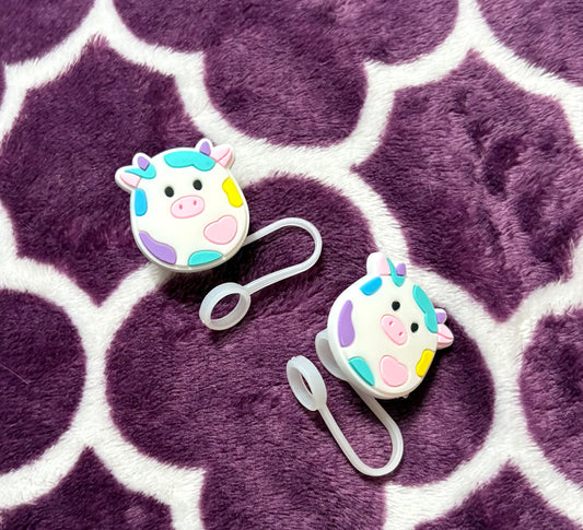 Straw Toppers - Cows