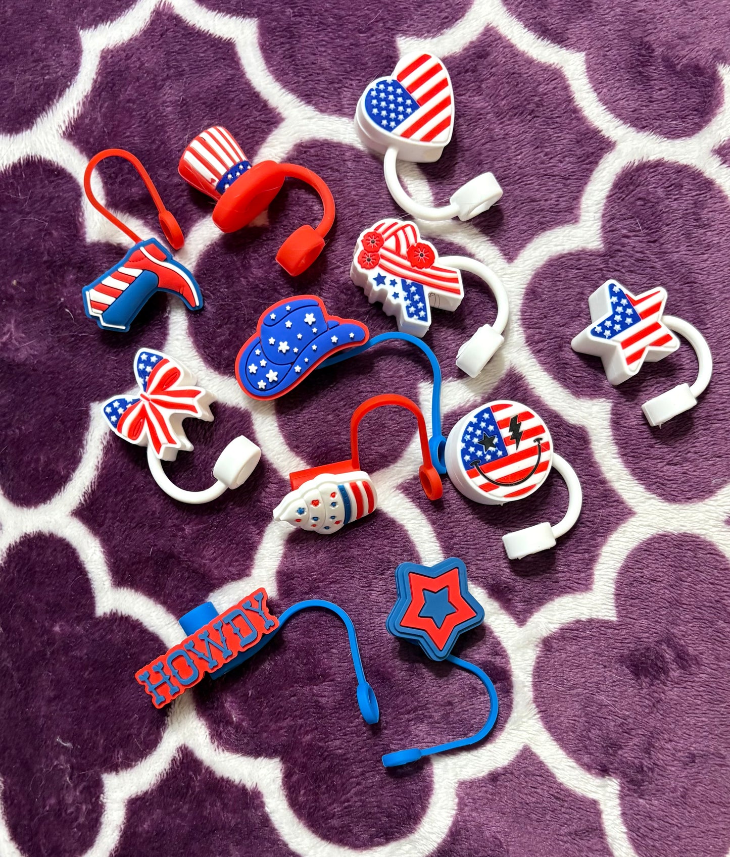 Straw Toppers - American