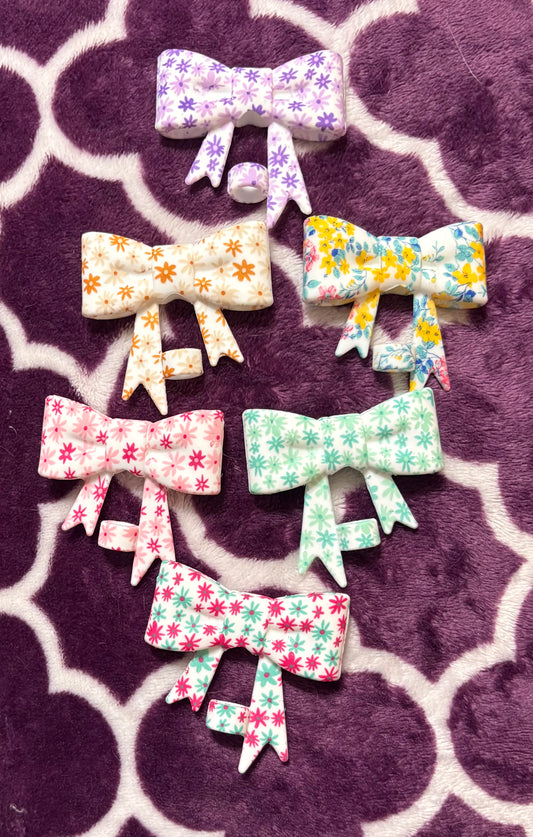 Straw Toppers - Bows