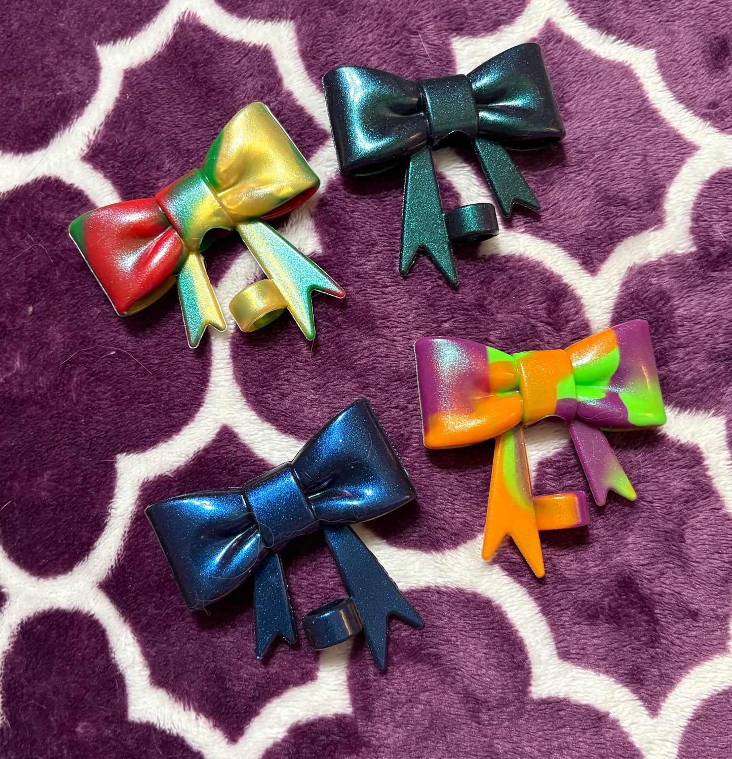 Straw Toppers - Bows