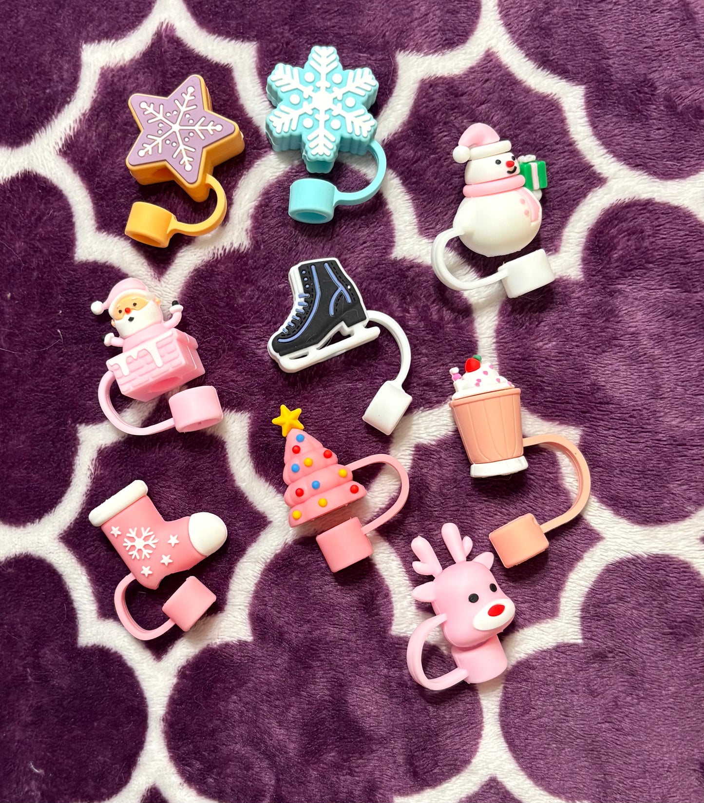 Straw Toppers/Christmas