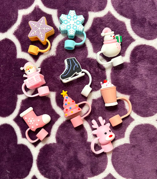 Straw Toppers/Christmas