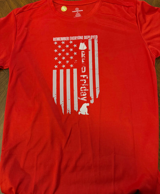 Pre Made T-shirt Remember Everyone Deployed